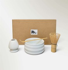 Matcha set Minimalist | bílý